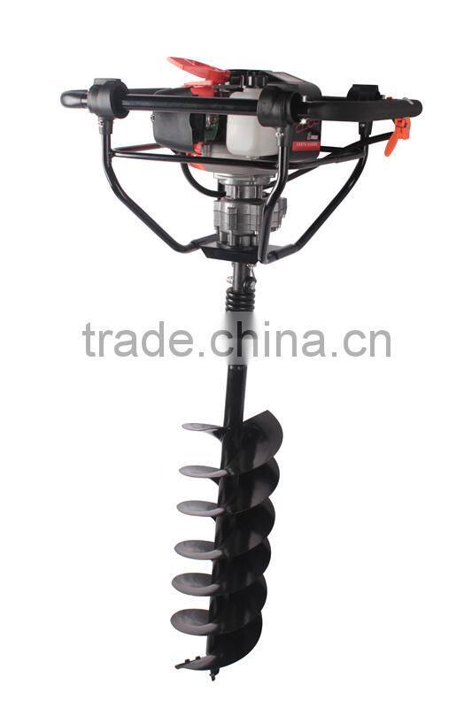 71cc 2400w Hand-Held Manual Fence Post Hole Digger Portable Hand Ground Earth Drilling Machine