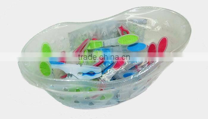 home & garden daily use product TPR soft grip clothes drying colored plastic peg