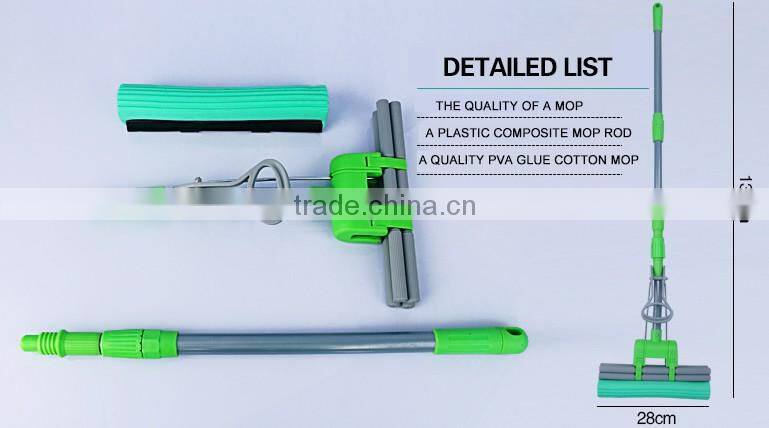 Customized colors magic pva sponge mop