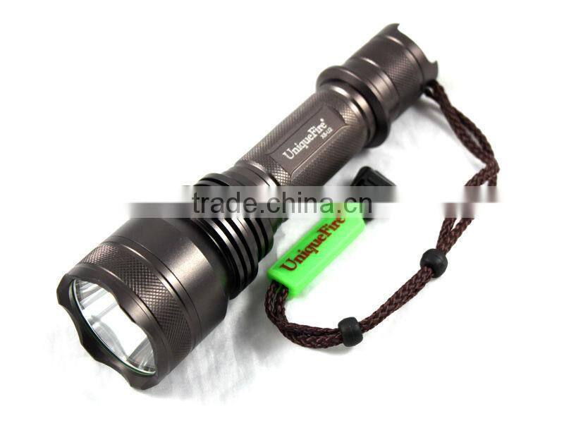 UniqueFire Cree XML U2 LED 1200lumens Bright Light Led Torch with full set(18650 battery&charger)