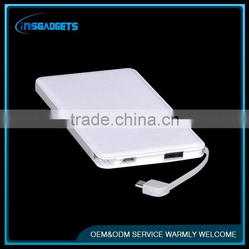 universal battery charger ultra thin card power bank portable powerbank 2500mah,credit card power bank