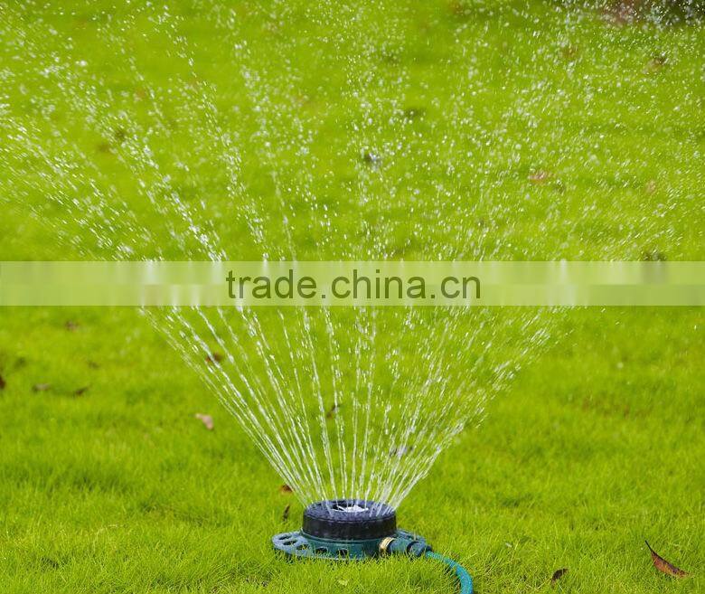 9 fucntion metal spin sprinkler