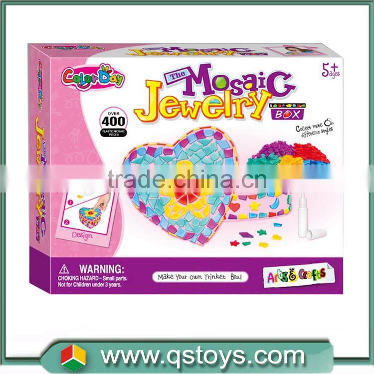 DIY jewelry box watercolour painting toy