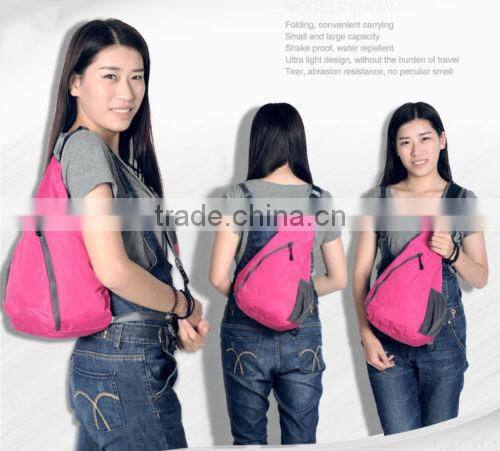 New Sport Hiking Bicycle Shoulder Messenger Backpack Sling Chest Cross Body Bag Rucksack