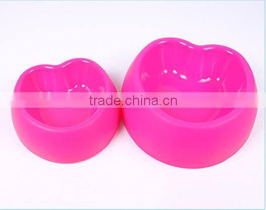 custom make Non-slip disposable plastic PET travel pet bowl for wholesale
