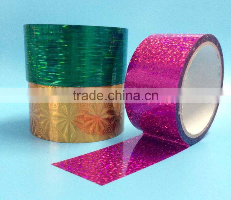 Super quality Colored Hologram adhesive tape