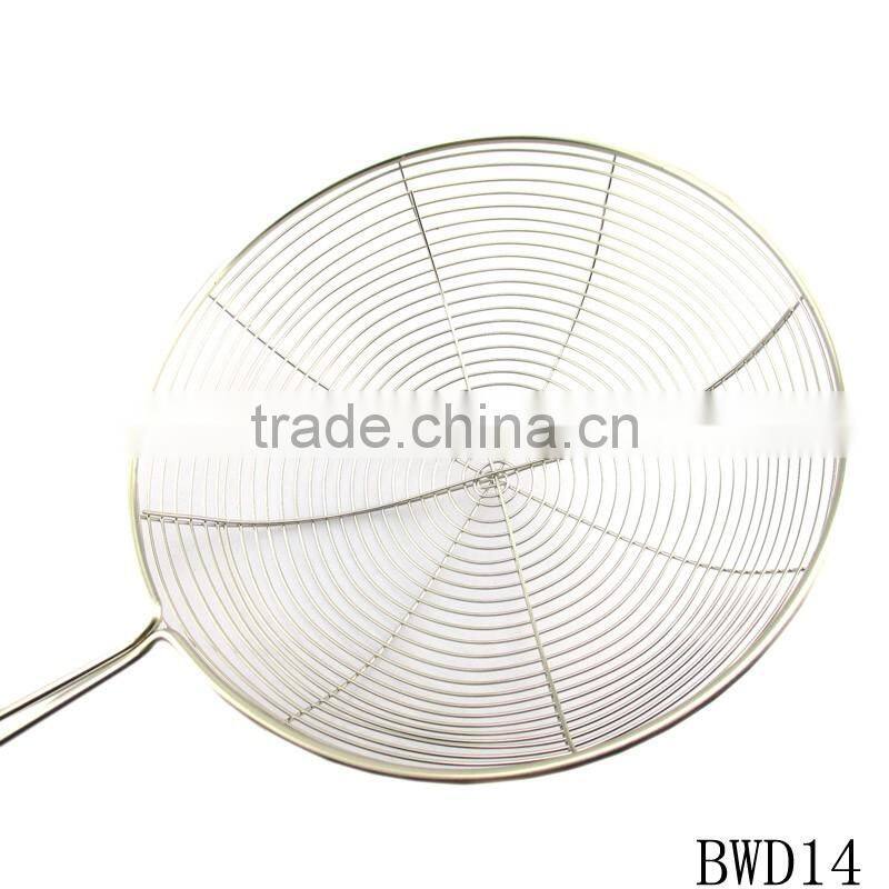 Kitchen colander stainless steel wire mesh strainer