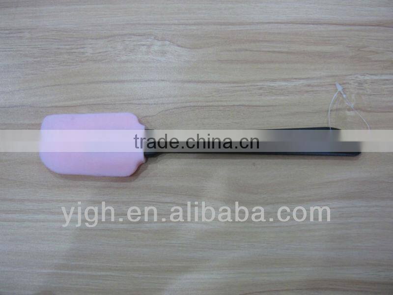 Wooden handle silicone kitchenware spatula