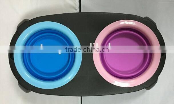 Collapsible & Adjustable Pet Bowls