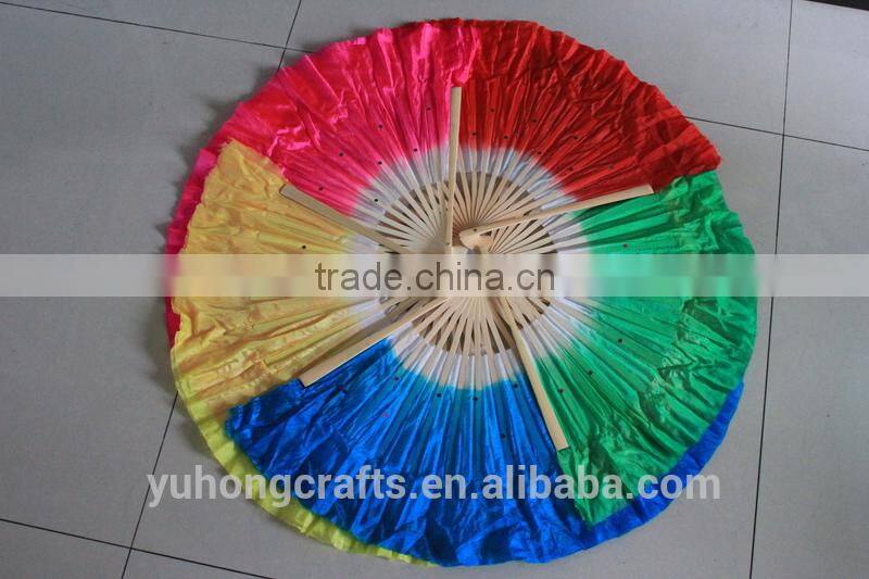 Factory price wholesale bamboo dance fan