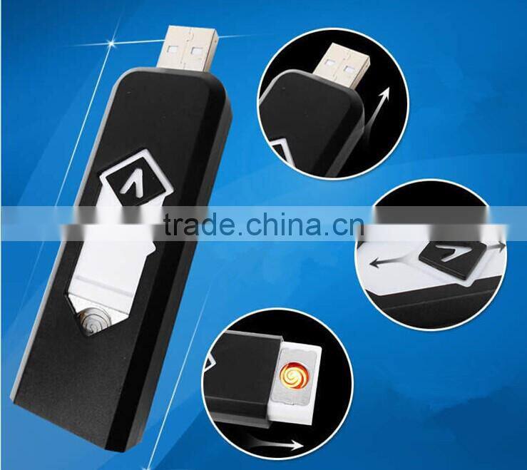 Wholesale best quality hot popular cheap rechargeable usb lighter