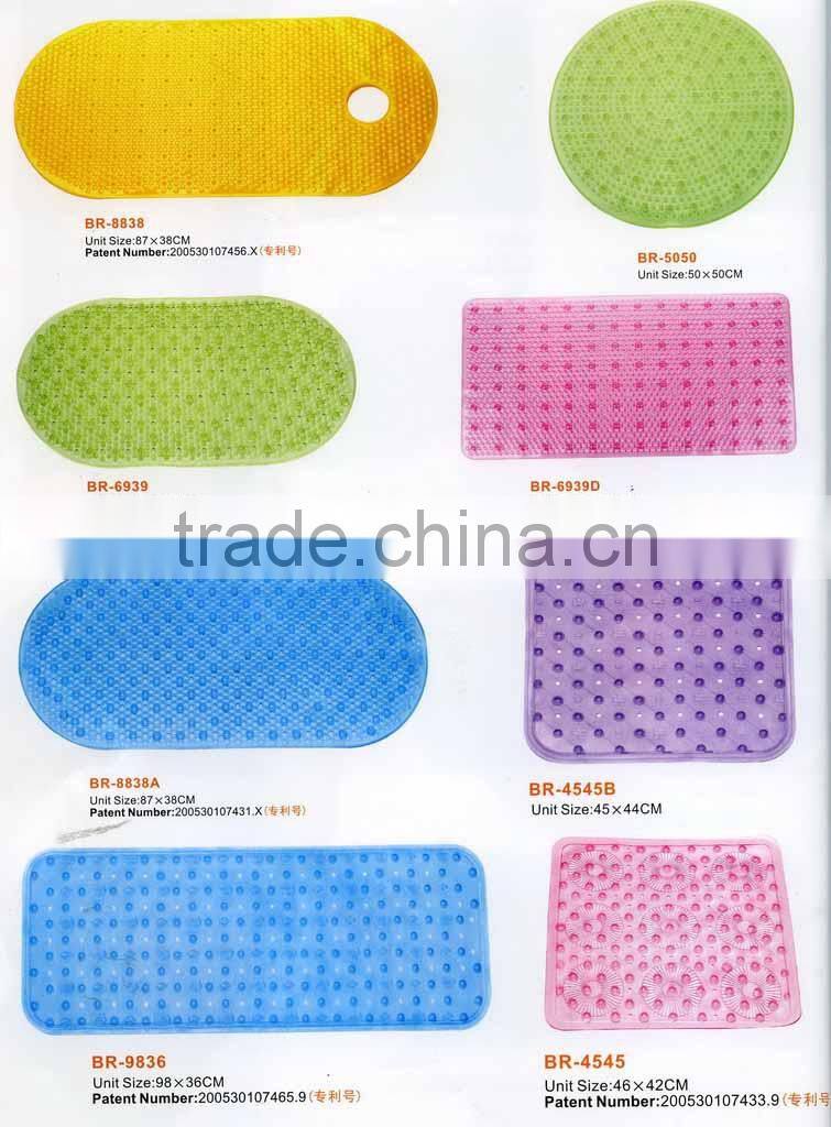 PVC clear Bathmat