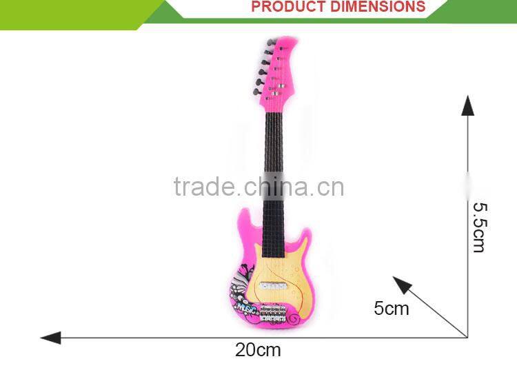 Wholesale kids musical instruments toy 6 string bass guitar kit