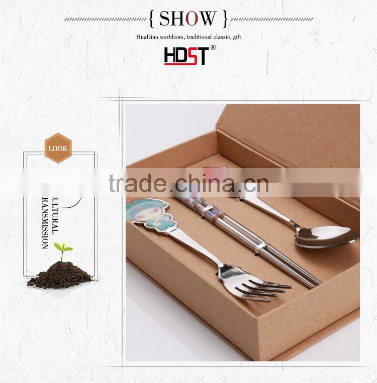 High Quality promotional giveaways gifts spoon ,fork and chopsticks for Supermarket