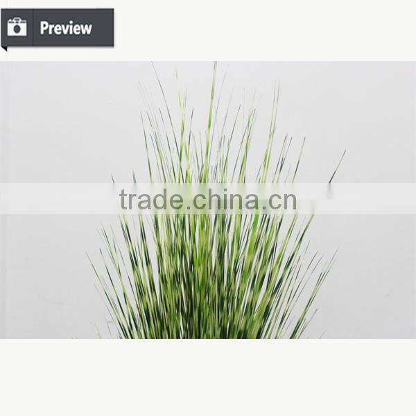 Artificial Potted Grass Synthetic Onion Grass In Pot Fake Grass in Pot for Indoor Decoration