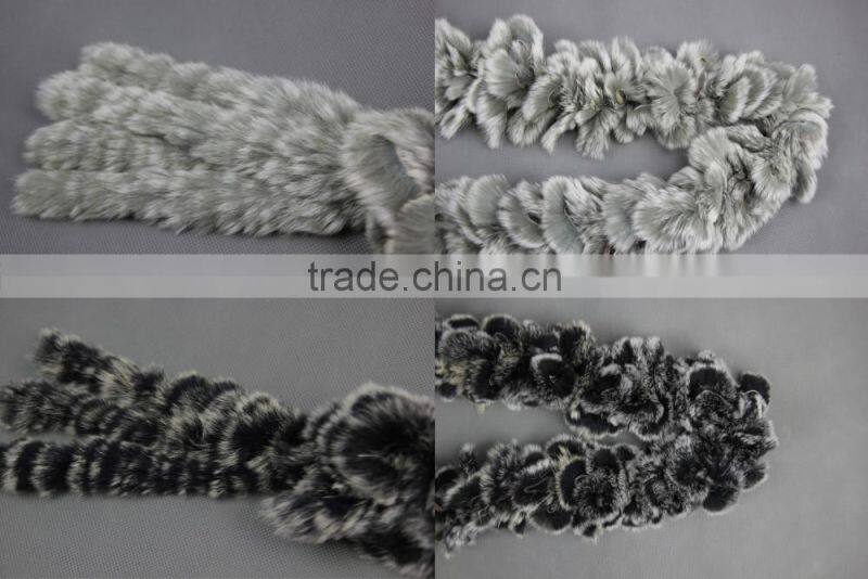 High Quality Knitted Rex-Rabbit Scarf