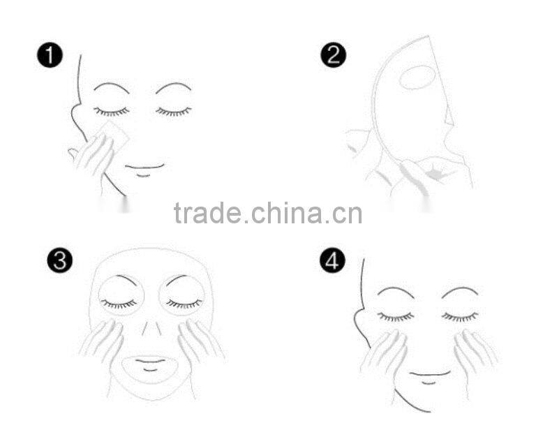 Disposable Soft Beauty host paper facial Mask