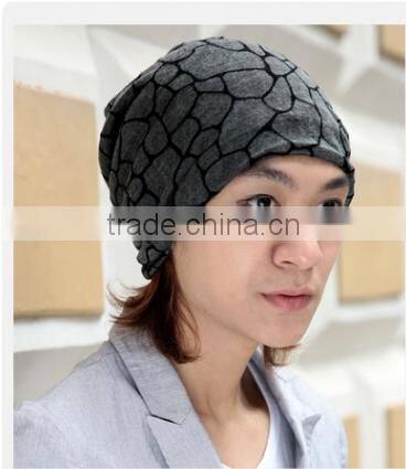 Fashion printing knitted hat