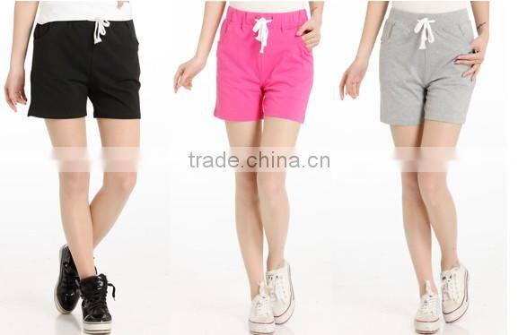 wholesale knitting pants , china supplier high quality blank SHORTS for women