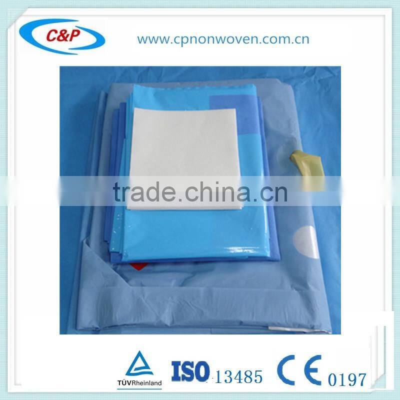 Disposable Surgical Urology Nonwoven Drape Kit With CE&ISO13485 Approved