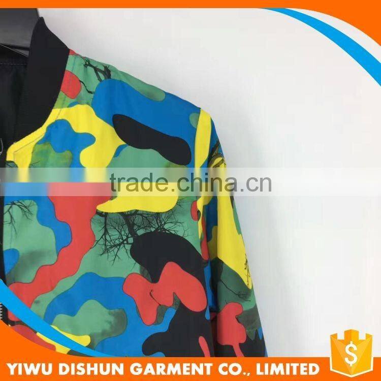Mens fashion Camouflage all over Print sublimation jackets
