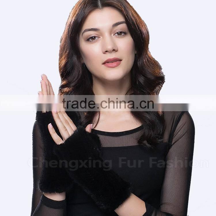 CX-A-30B Genuine Mink Fur Winter Hand Mittens