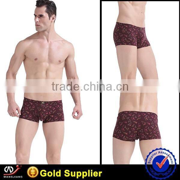 100% cotton box package boxer man Underwear adult mens underwear