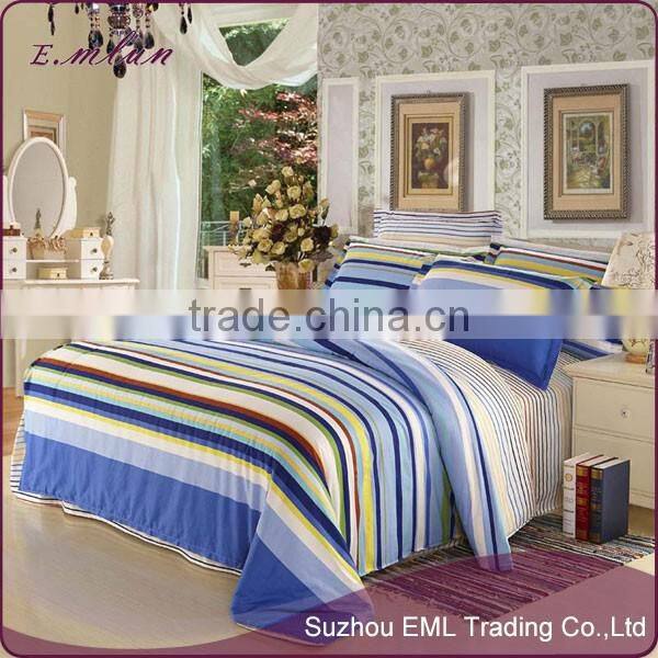 2016 new style design pure cotton bedclothes and half reactive printed twill cotton bedding four sets EML-12-W1003