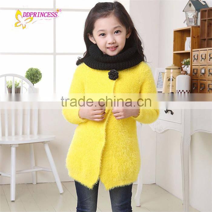 2015 children's clothing factory direct wholesale of plain cotton sweaters for kid,kids clothes high quality