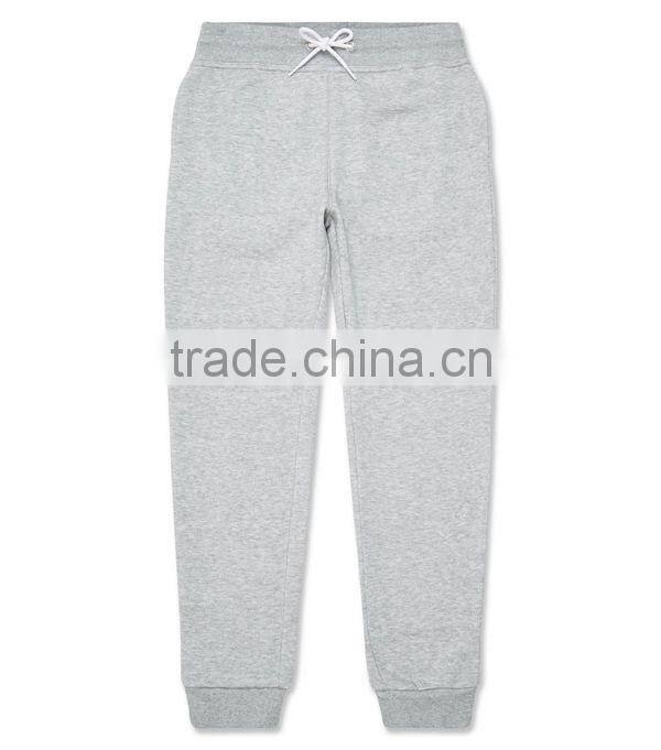 casual soft french terry jogger cuffed hem jogger