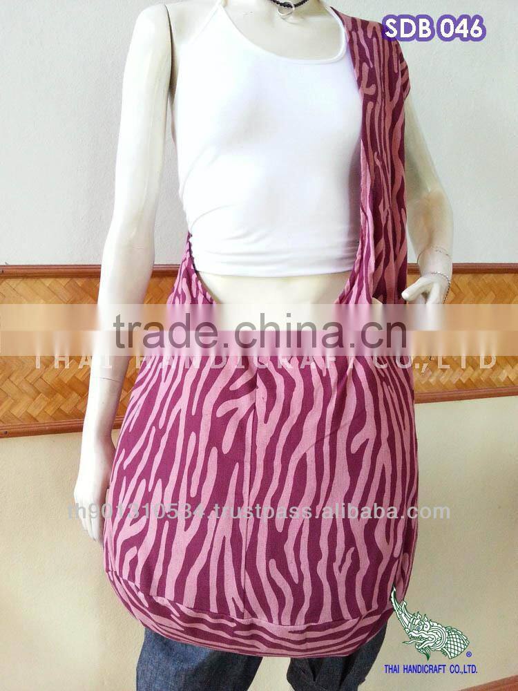 Thai Large Cotton Shoulder Hippie Boho Hobo Sling Crossbody Yaam