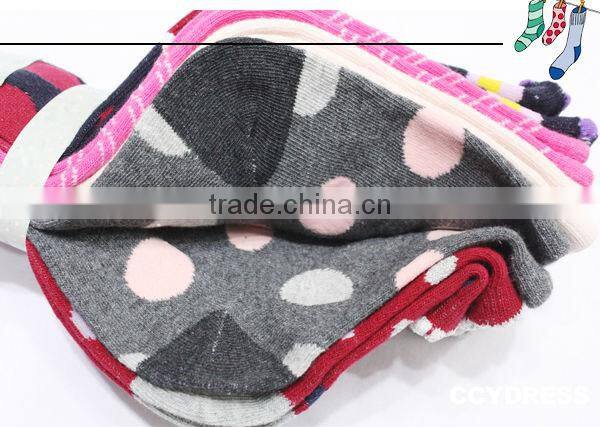 Make to order lovely girls mixed packing design jacquard socks in socks