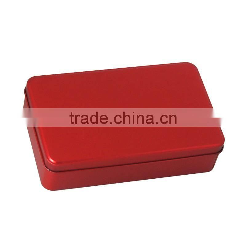 factory custom printed decorative rectangle tin box