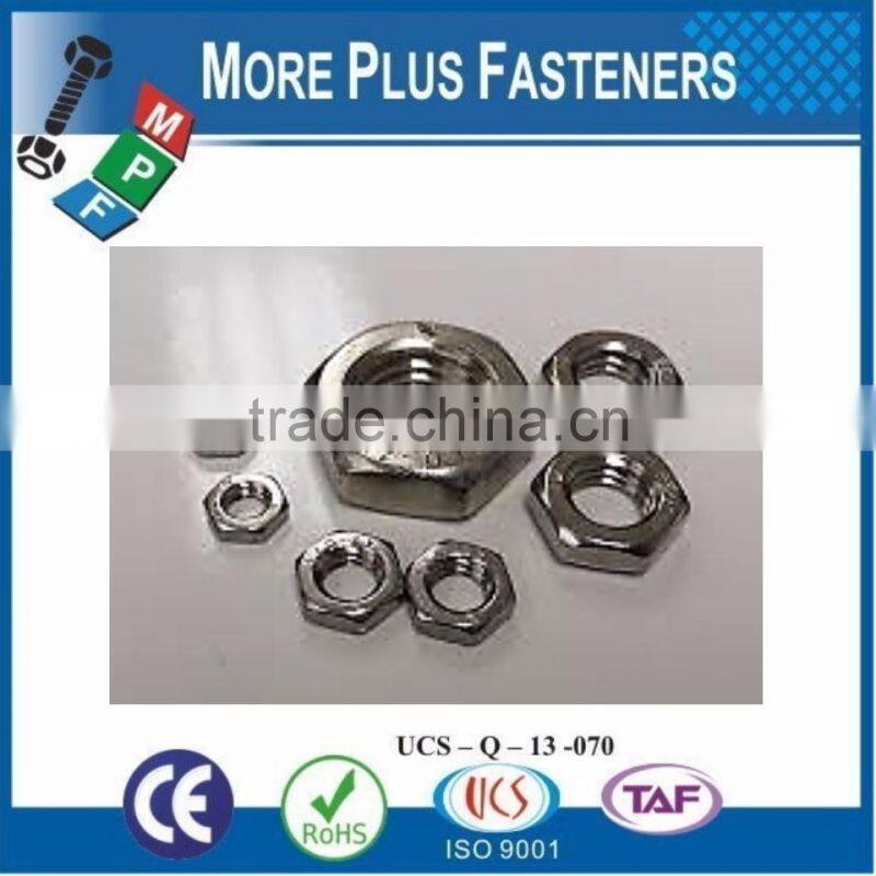 Made in Taiwan Hexagon Jam Nut