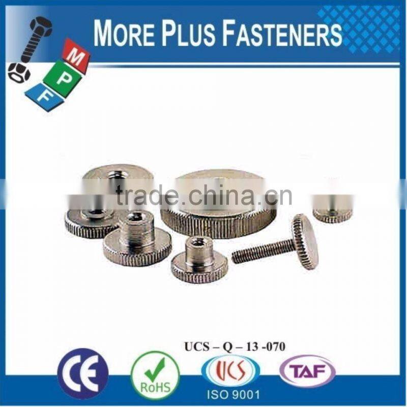 Made in Taiwan Knurled Thumb Nut