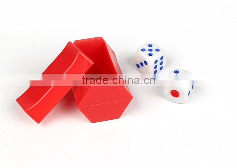 Magic Tricks Gimmick Flash small two magic dice wind listening dice