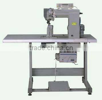 single/double needle drive roller preser post-bed lockstitch sewing machine