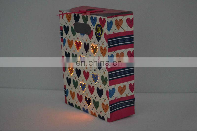 Lighting Up Gift Bag in a Special Time with Your Special Way