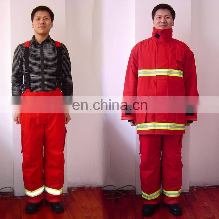 EN 469 Aramid Firefighter Working Uniform for fireman suit