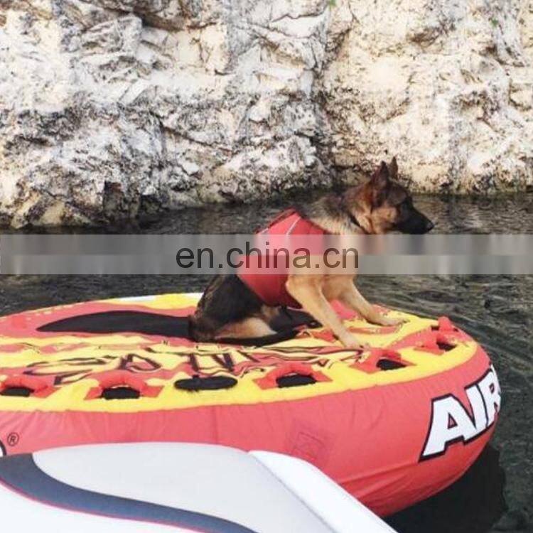 Dog Life Preserver Vest with Adjustable Buckles,Dog Safety Life Coat for Swimming, Boating, Hunting