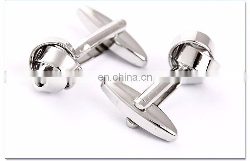 fashion metal knot alloy cufflinks men's jewelry