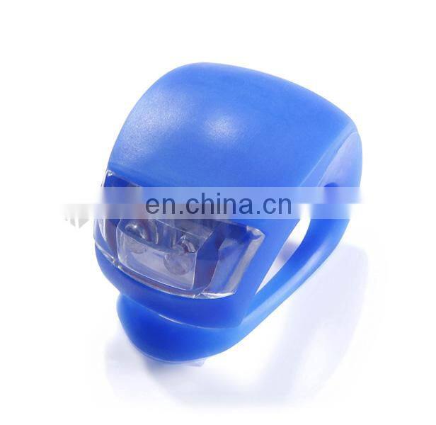 Cheapest Mini silicone LED bicycle lights /Silicon Bicycle Light/ led bike lamp