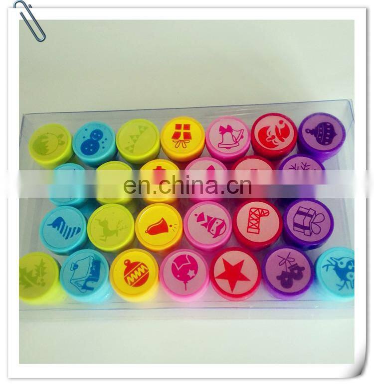 Arabic numbers fruit alphabet children or teacher stamp funny self-inking toy stamp
