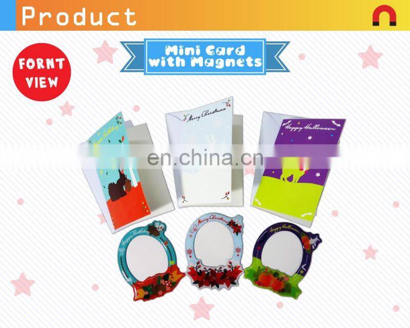 2016 popular functional gift mini card with magnet