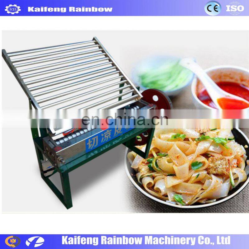 Manufacture Big Capacity sheet jelly slice machine/rice noodle slice machine