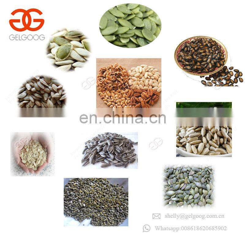 Continuous Sunflower Sesame Pumpkin Seed Shelling Hulling Separating Line Watermelon Seeds Sheller Machine