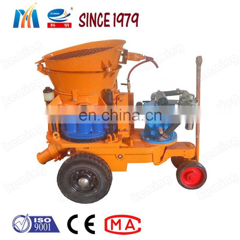 Pneumatic Motor Dry Concrete Gunite Spraying Machine Concrete Spraying Gun