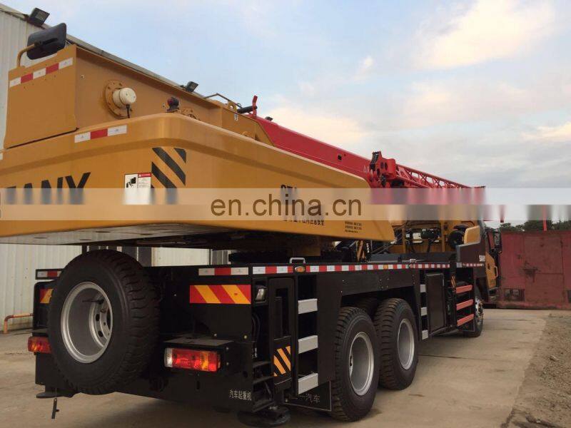 China Truck crane good price STC250 truck crane 25 ton famous brand SANY