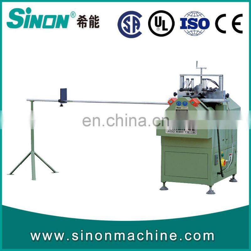 Automatic UPVC Window Frame Double Miter Cutting Saw