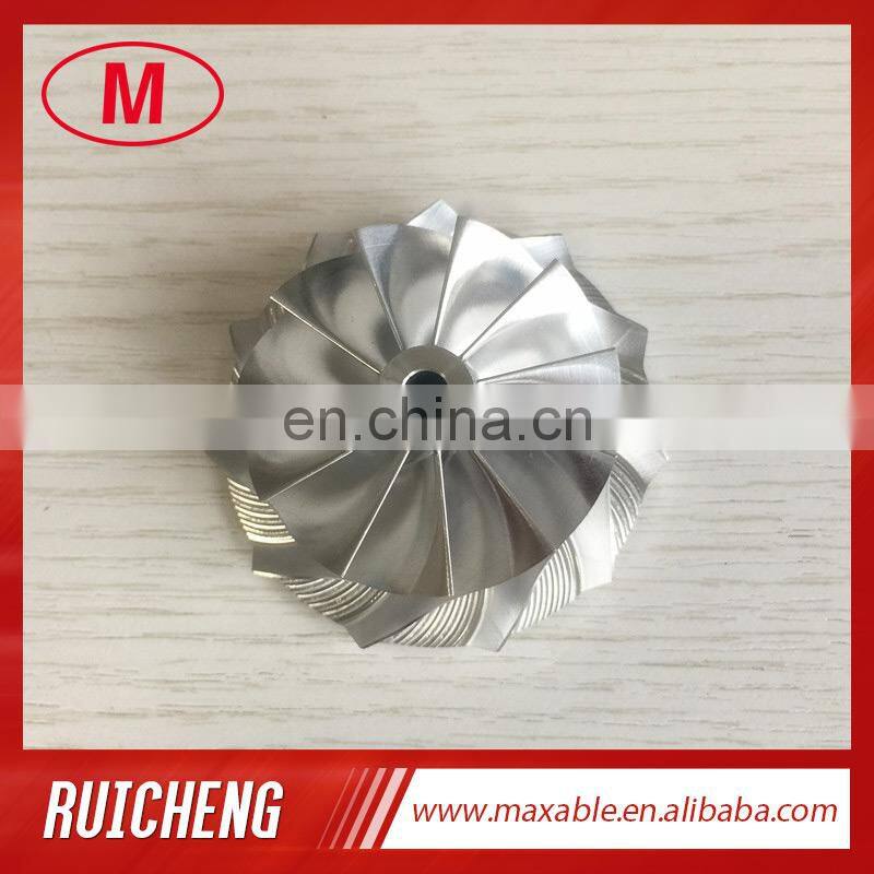 TD04HL 16G reverse 49377-00220 43.40/56.02mm 11+0 blades Turbo milling/aluminum 2618 /billet compressor wheel